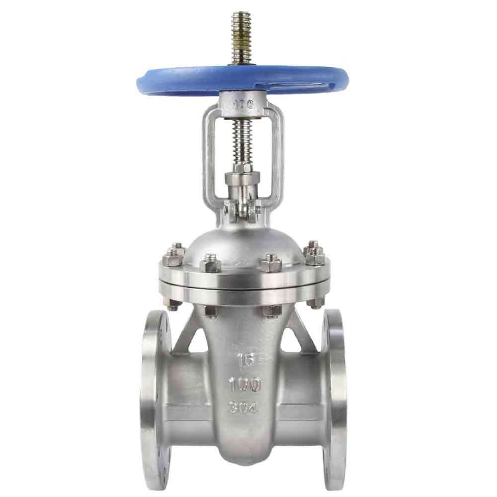 Wedge gate valve Elephant GVWR3131M-2W-F-S, body material - stainless steel AISI CF8, wedge material - stainless steel AISI 304, seal - stainless steel AISI 304, handwheel operated