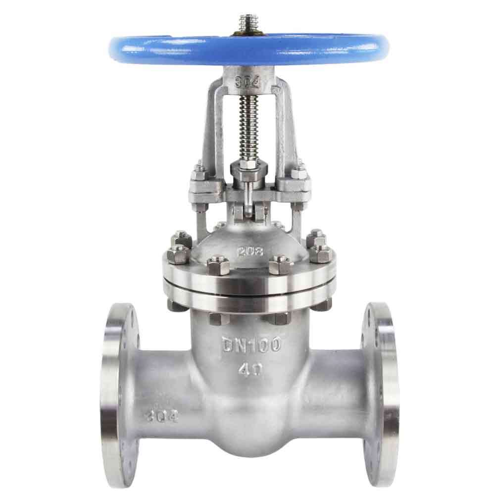 Wedge gate valve Elephant, body material - stainless steel AISI CF8, wedge material - stainless steel AISI CF8, seal - stainless steel AISI 304, handwheel operated