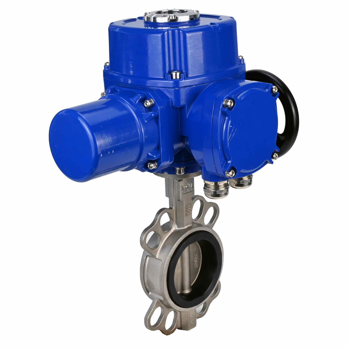 Water Butterfly Valve Elephant 316l-316l-epdm-elephant-qt-w-m-380v, body material - stainless steel AISI 316L, disk material - stainless steel AISI 316L, seal - EPDM, electric actuator operated