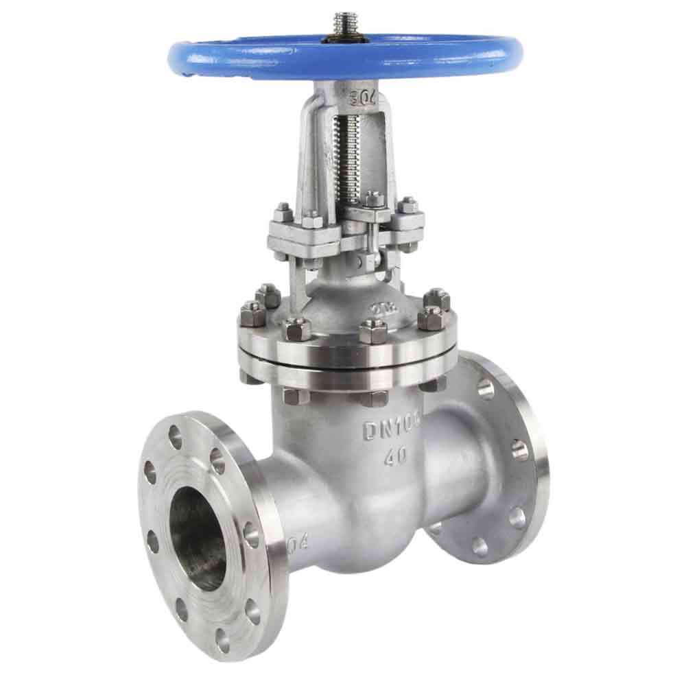 Wedge gate valve Elephant, body material - stainless steel AISI CF8, wedge material - stainless steel AISI CF8, seal - stainless steel AISI 304, handwheel operated