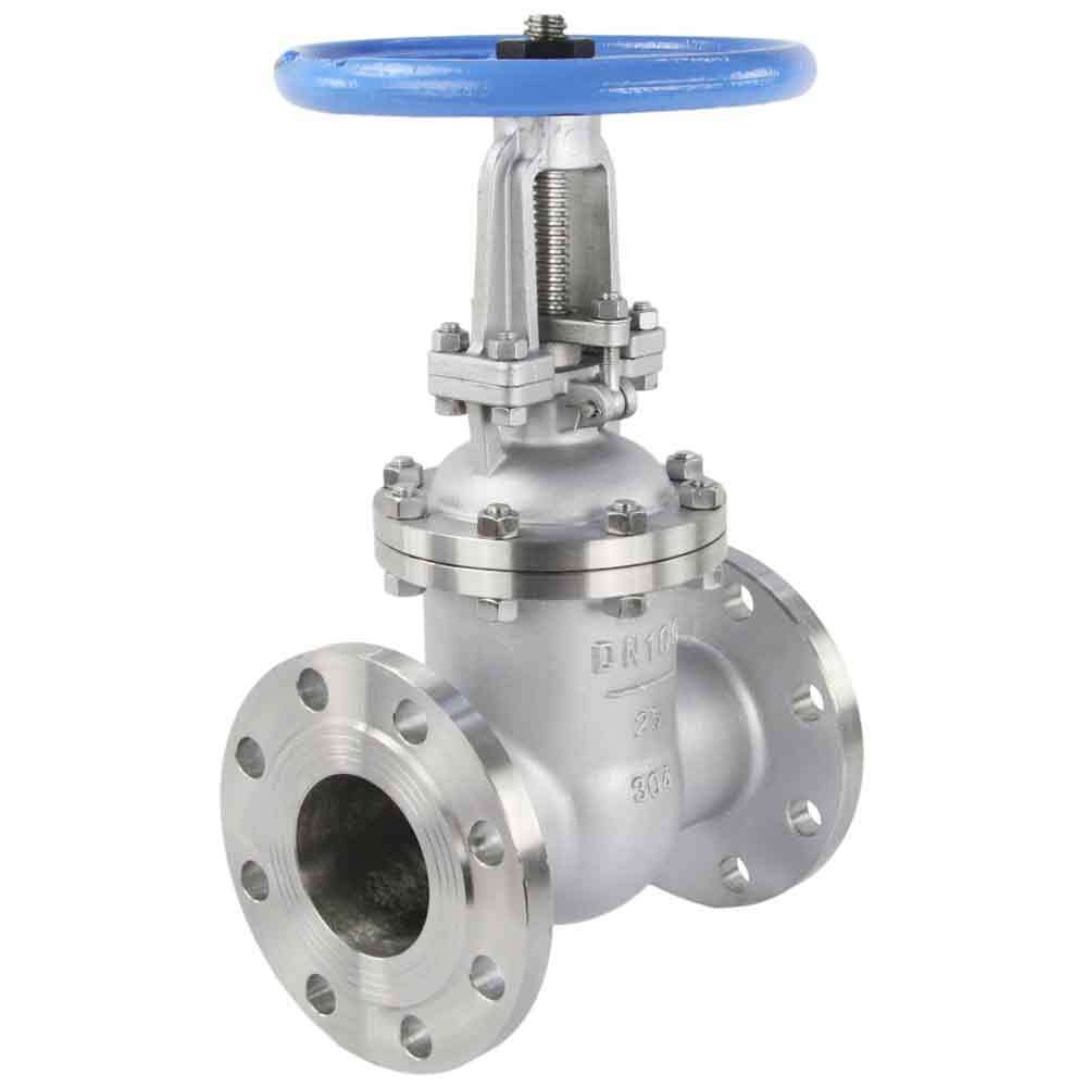 Wedge gate valve Elephant, body material - stainless steel AISI CF8, wedge material - stainless steel AISI CF8, seal - stainless steel AISI 304, handwheel operated