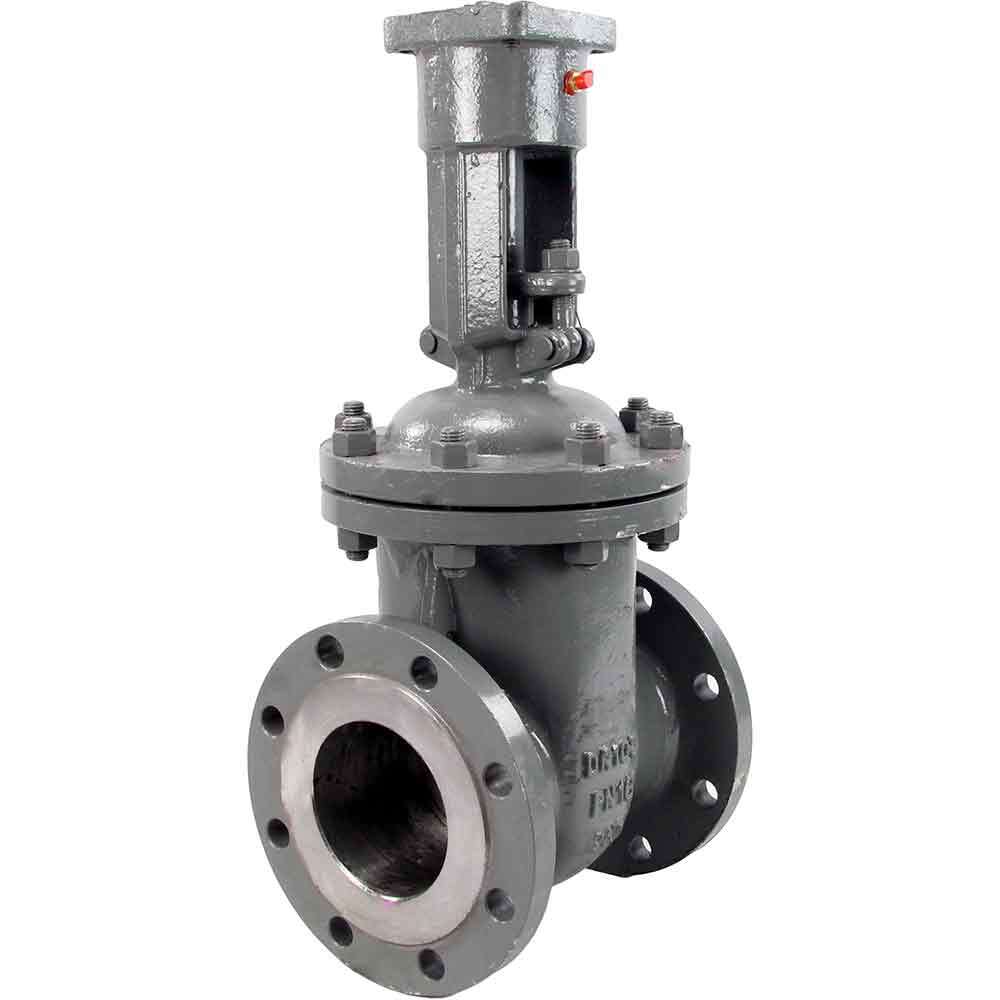 Wedge gate valve Elephant, body material - stainless steel AISI A10, wedge material - stainless steel AISI A216, seal - METAL, stem only
