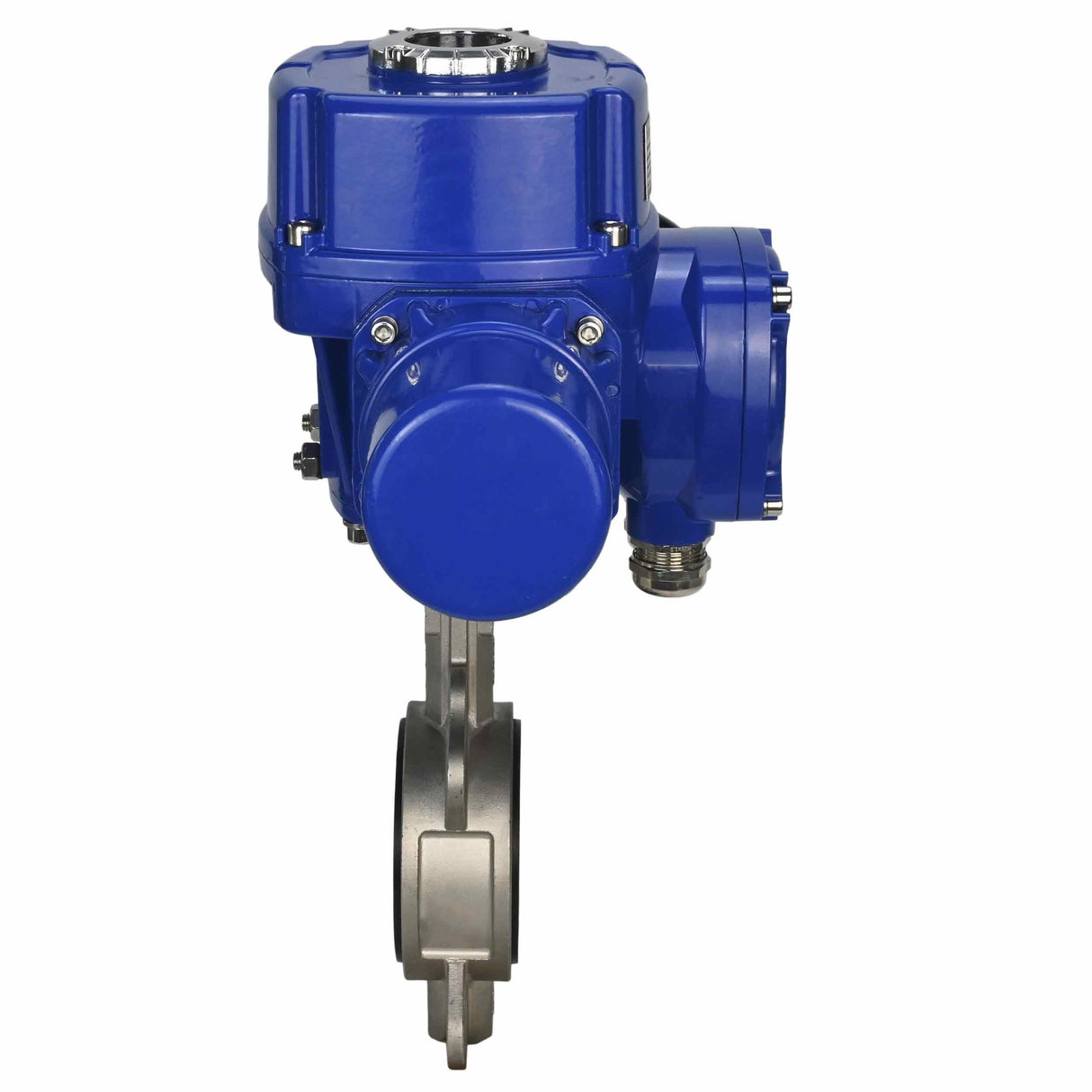 Water Butterfly Valve Elephant 316l-316l-epdm-elephant-qt-w-m-380v, body material - stainless steel AISI 316L, disk material - stainless steel AISI 316L, seal - EPDM, electric actuator operated