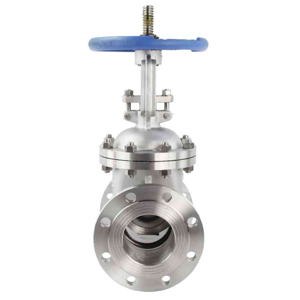Wedge gate valve Elephant GVWR3131M-2W-F-S, body material - stainless steel AISI CF8, wedge material - stainless steel AISI 304, seal - stainless steel AISI 304, handwheel operated