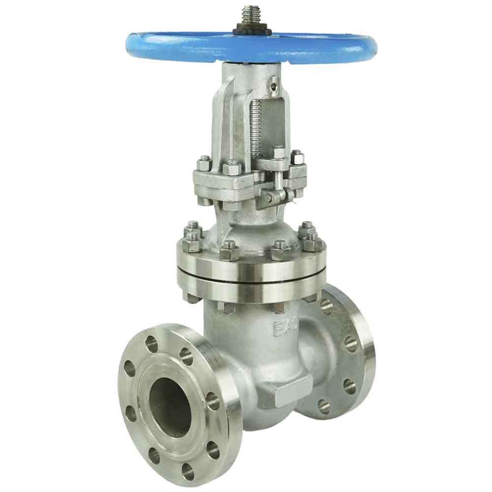 Wedge gate valve Elephant, body material - stainless steel AISI 304, wedge material - stainless steel AISI CF8, seal - stainless steel AISI 304, handwheel operated