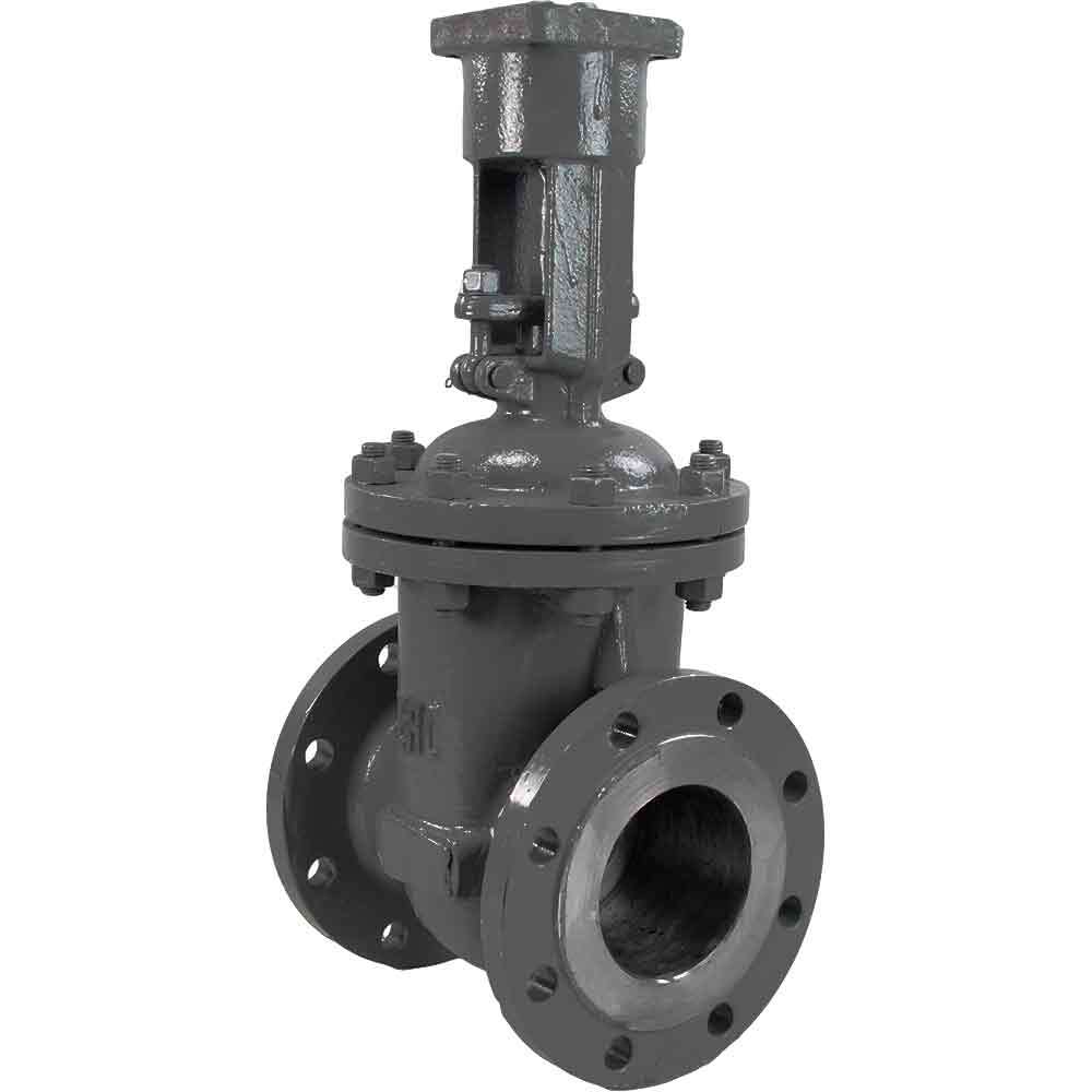 Wedge gate valve Elephant, body material - stainless steel AISI A10, wedge material - stainless steel AISI A216, seal - METAL, stem only