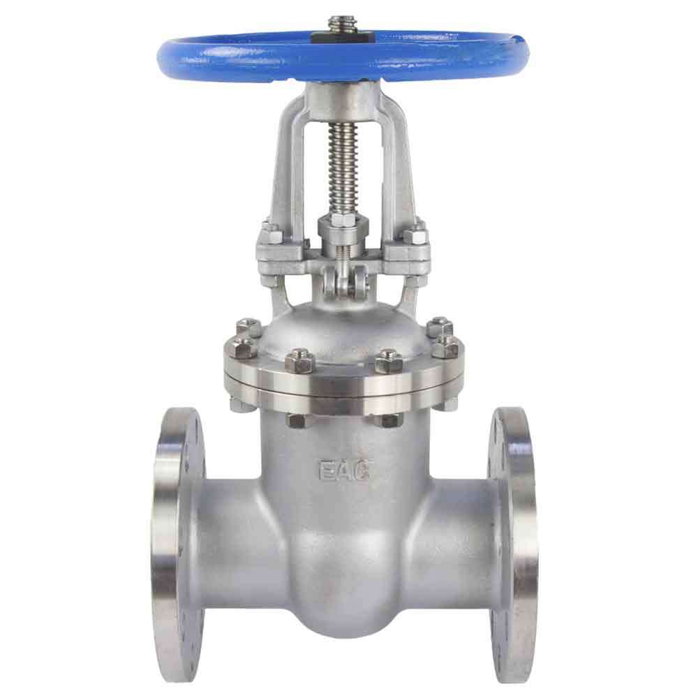 Wedge gate valve Elephant, body material - stainless steel AISI CF8, wedge material - stainless steel AISI CF8, seal - stainless steel AISI 304, handwheel operated