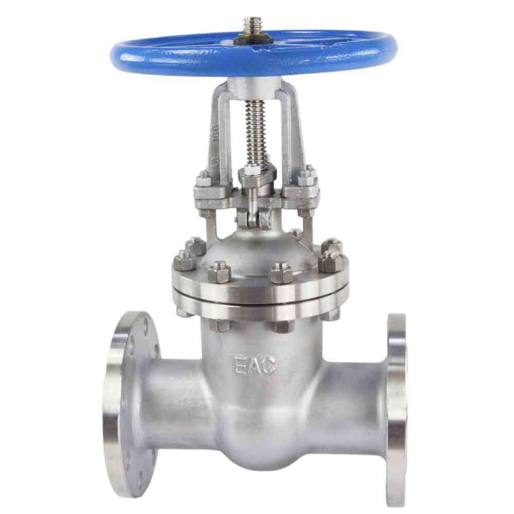Wedge gate valve Elephant, body material - stainless steel AISI CF8, wedge material - stainless steel AISI CF8, seal - stainless steel AISI 304, handwheel operated