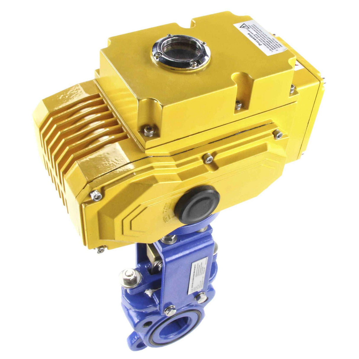 Knife Gate Valve Elephant GVKN1331N-2W-Fb-ISO Class 125 NBR Wafer type, Cast Iron, Bidirectional, with Elephant-MT-50 110/220V electric actuator