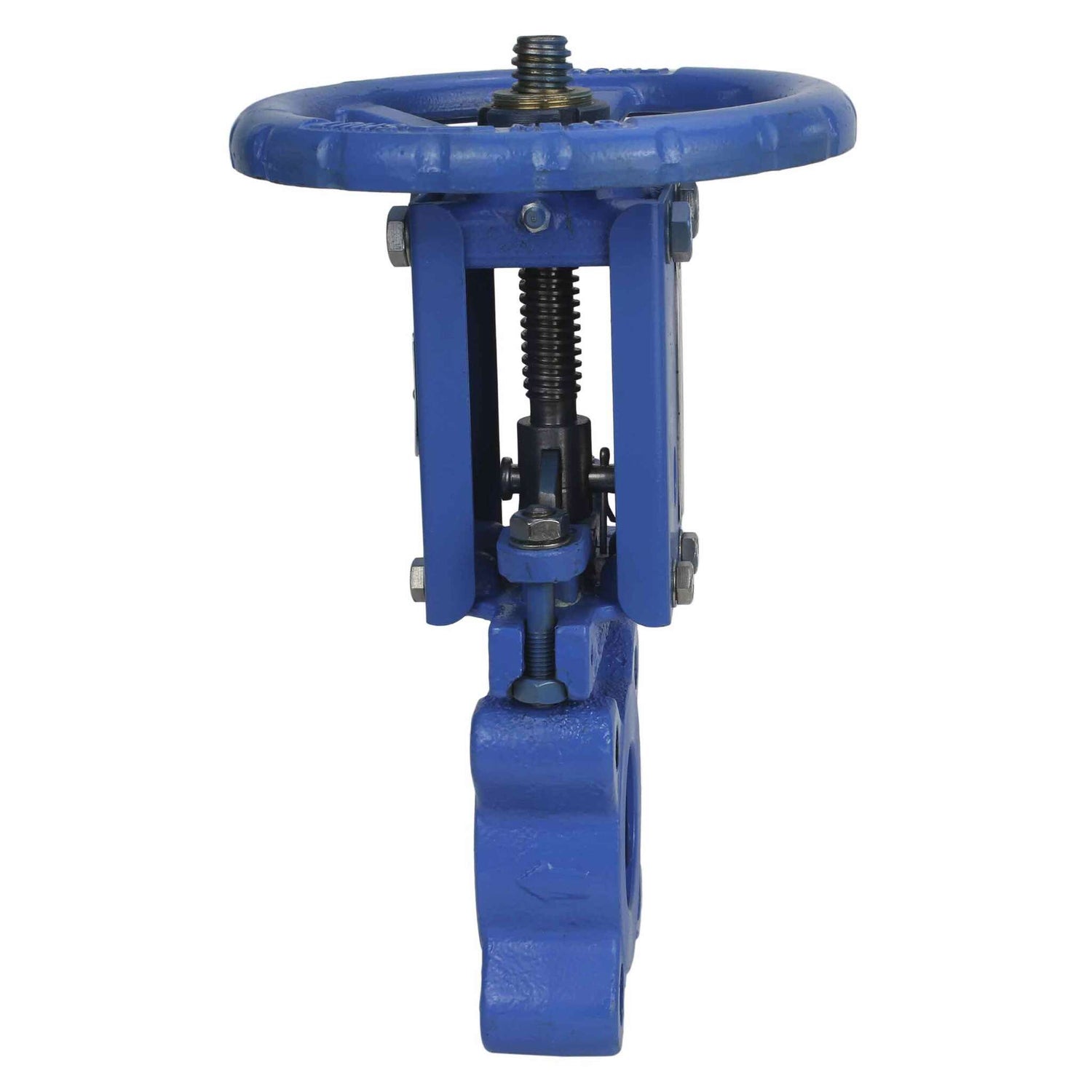 Knife Gate Valve Elephant GVK1331E-2W-Fb-SN 16 bar, wafer type, body material - cast iron GGG-40, handwheel operated