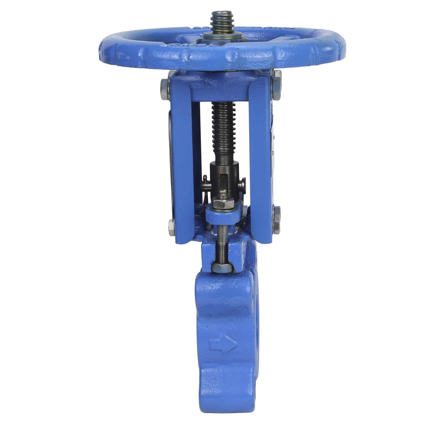 Knife Gate Valve Elephant GVK1331E-2W-Fb-SN 16 bar, wafer type, body material - cast iron GGG-40, handwheel operated