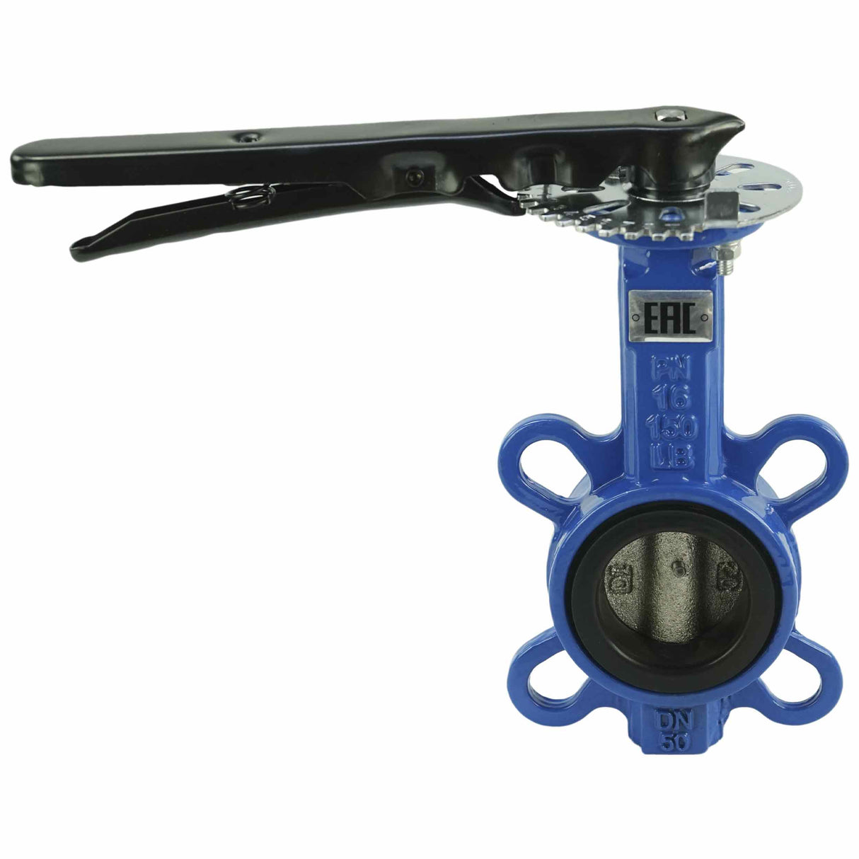 Water Butterfly Valve Elephant WBV1432E-2W-Fb-H PN16, body material - cast iron GGG50, disk material - stainless steel 316L, seal - EPDM, handwheel operated