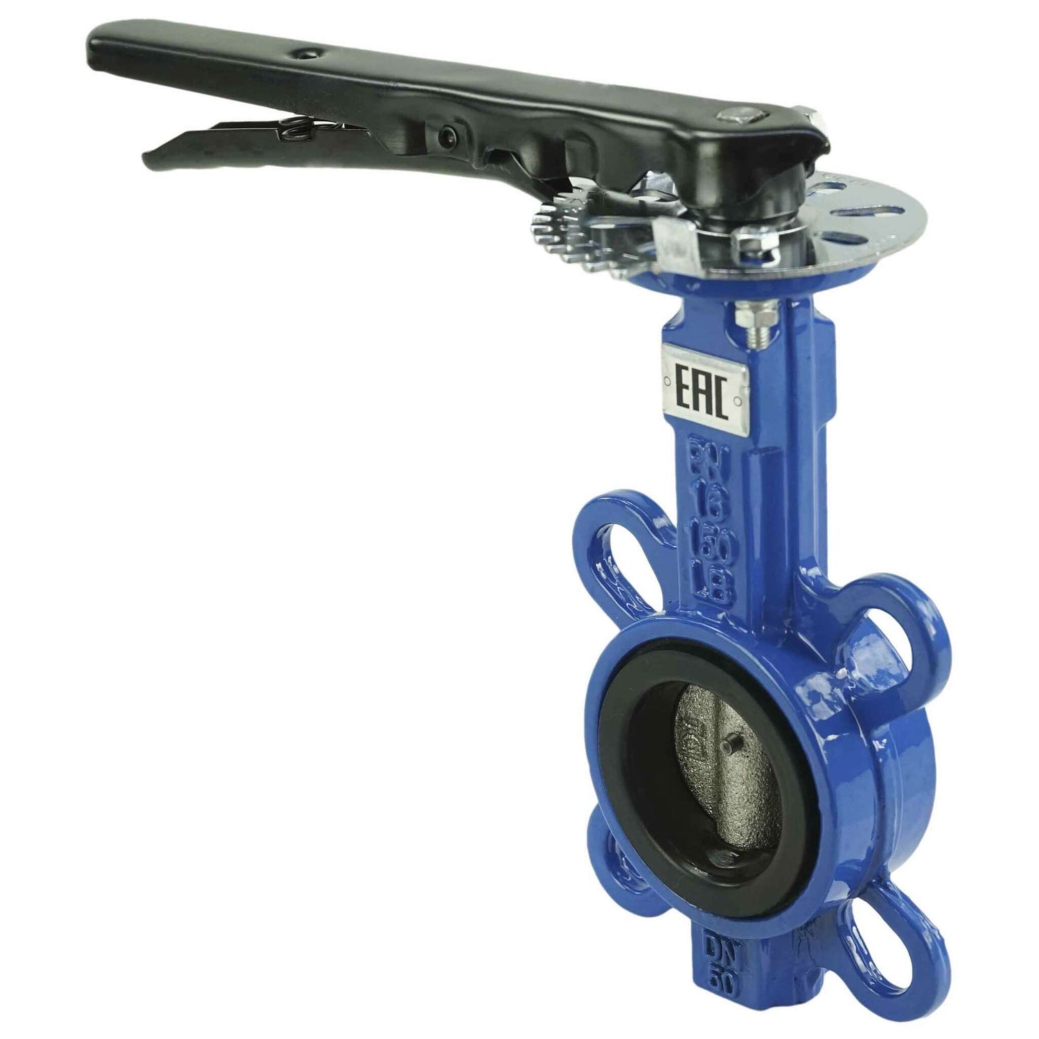 Water Butterfly Valve Elephant WBV1413E-2W-Fb-H PN16, body material - cast iron GGG50, disk material - cast iron GGG40, seal - EPDM, handwheel operated