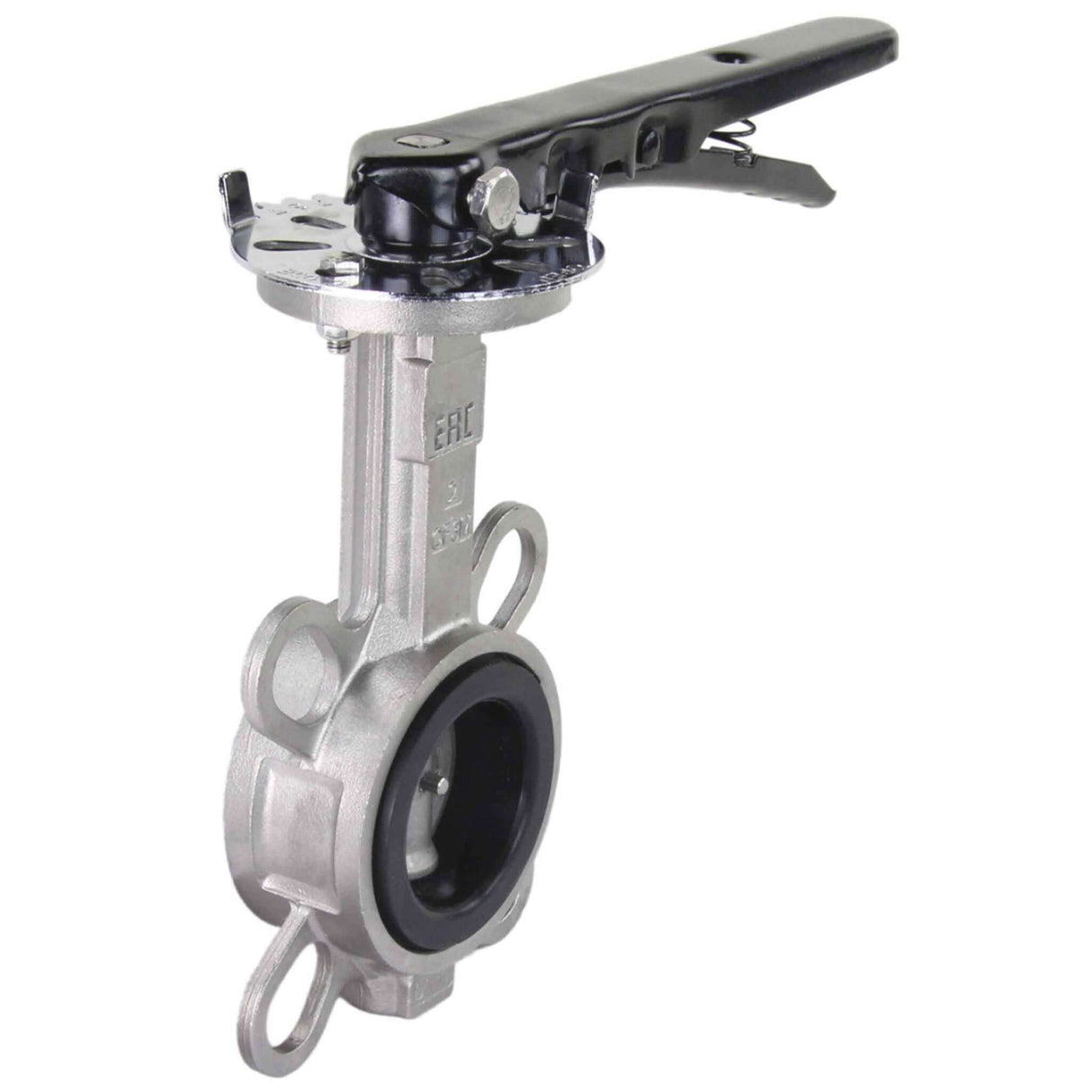 Water Butterfly Valve Elephant WBV3232N-2W-Fb-H PN16, body and disk material - stainless steel 316L, seal - NBR, handwheel operated