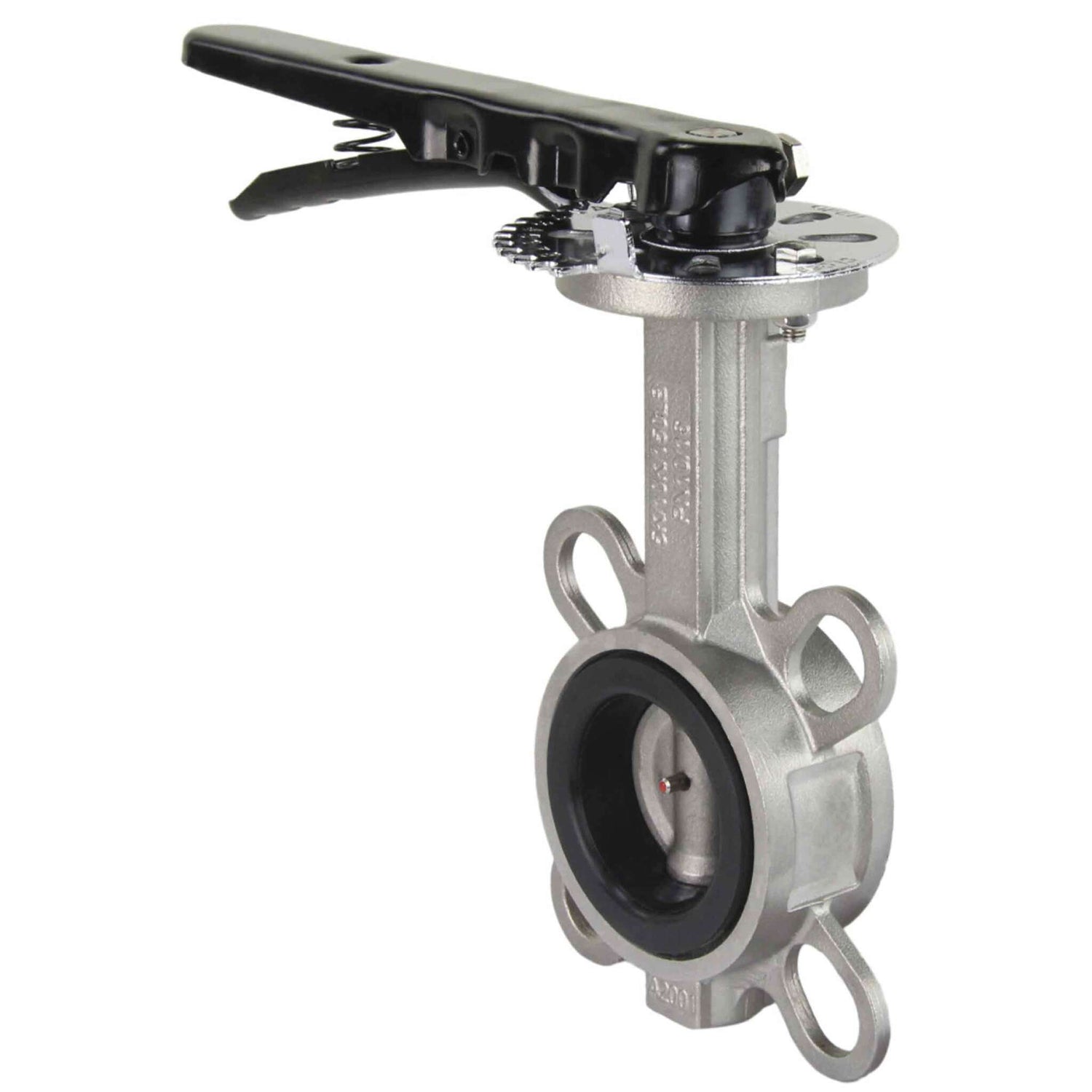 Water Butterfly Valve Elephant WBV3232N-2W-Fb-H PN16, body and disk material - stainless steel 316L, seal - NBR, handwheel operated