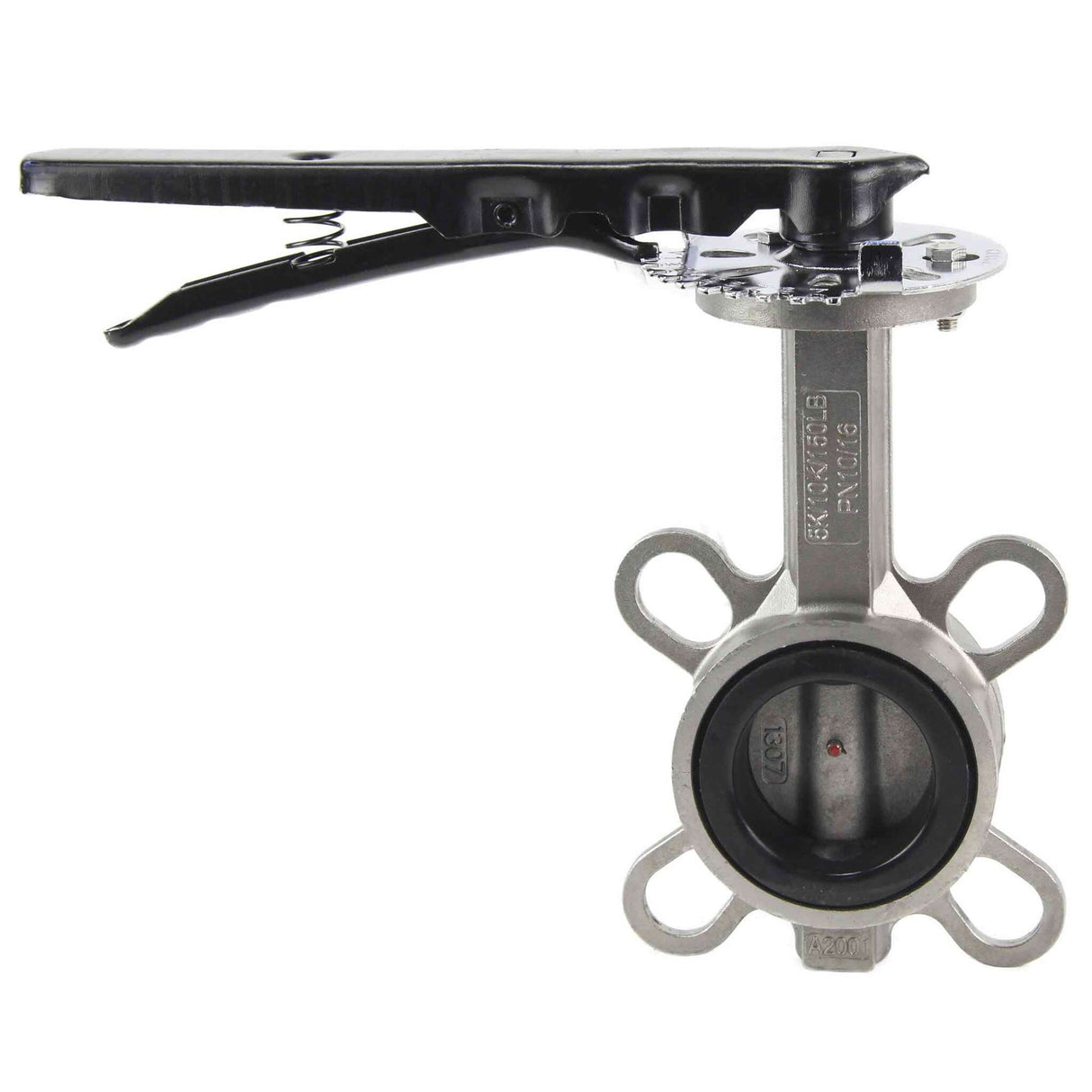 Water Butterfly Valve Elephant WBV3232E-2W-Fb-H PN16, body and disk material - stainless steel 316L, seal - EPDM, handwheel operated