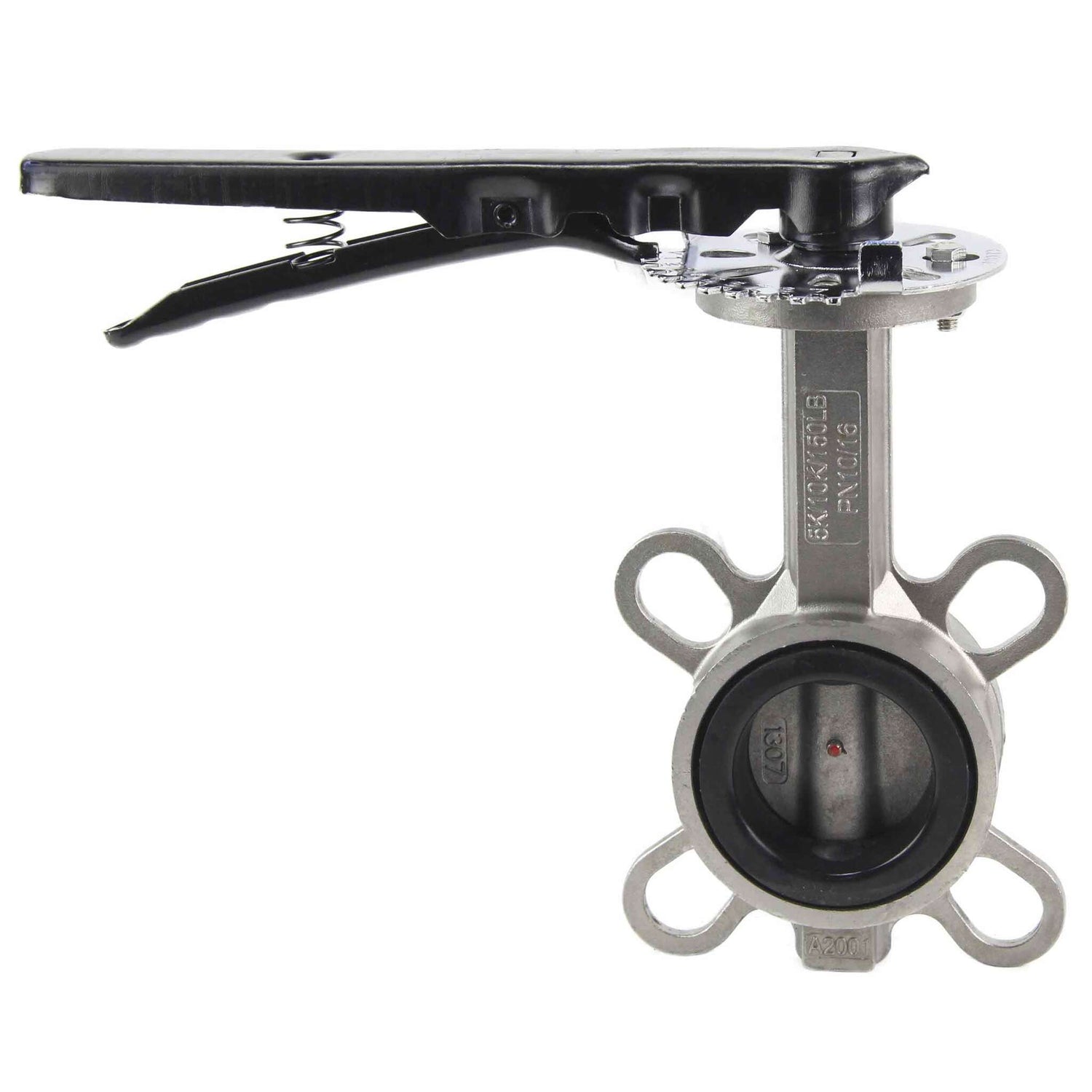 Water Butterfly Valve Elephant WBV3232E-2W-Fb-H PN16, body and disk material - stainless steel 316L, seal - EPDM, handwheel operated