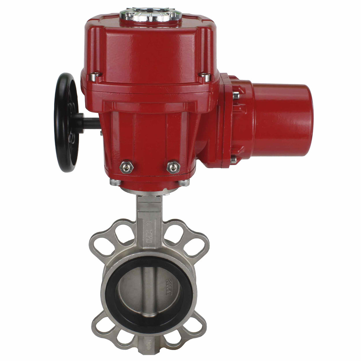 Water Butterfly Valve Elephant 316l-316l-epdm-elephant-qt-w-m-ex-380v, body material - stainless steel AISI 316L, disk material - stainless steel AISI 316L, seal - EPDM, electric actuator operated