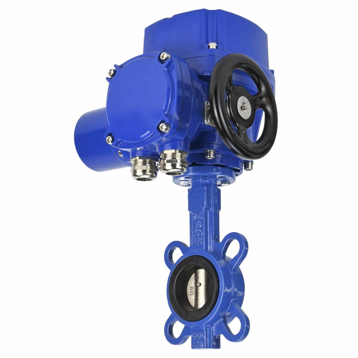 Water Butterfly Valve Elephant WBV1332N-2W-Fb-H body material - Cast iron GGG50, disk material - Stainless steel 316L, seal - NBR with 1/4-turn electric actuator Elephant QT-W (M) EX 220V