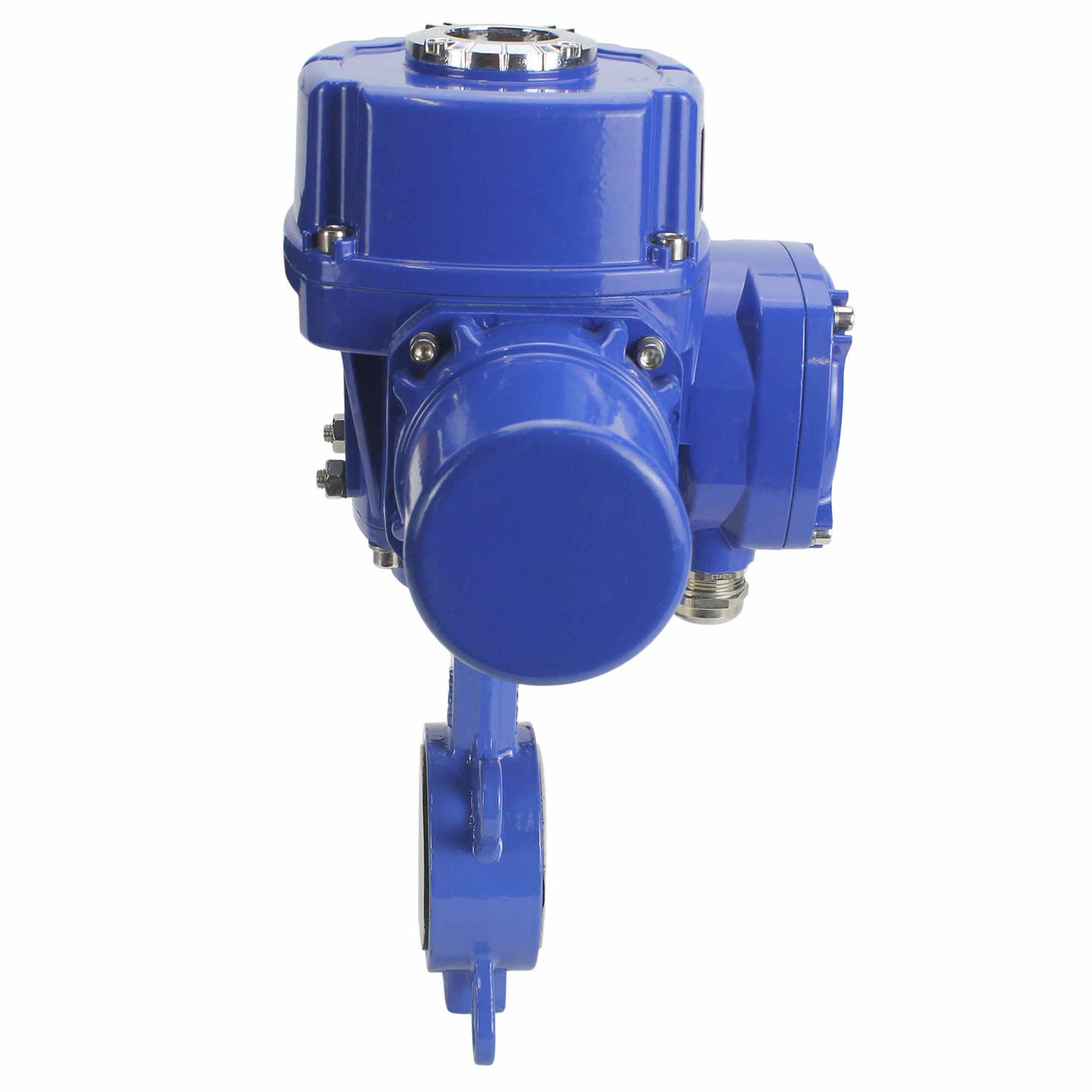 Water Butterfly Valve Elephant WCB-316L-PTFE body material - Carbon steel WCB, disk material - Stainless steel AISI 316L, seal - PTFE with 1/4-turn electric actuator Elephant QT-W (M) 380V