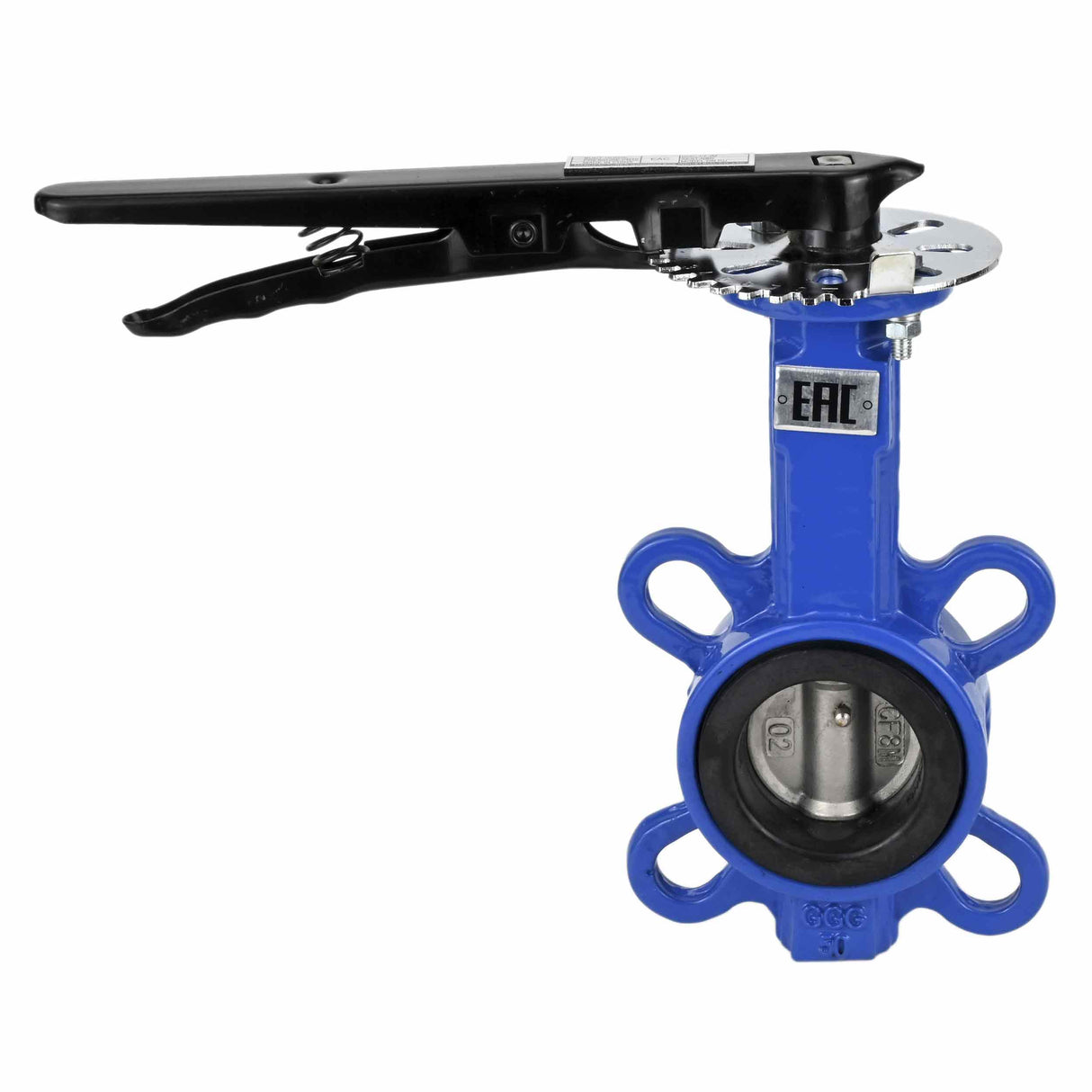 Water Butterfly Valve Elephant WBV1132N-2W-Fb-H PN16, body material - cast iron GG25, disk material - stainless steel 316L, seal - NBR, handwheel operated