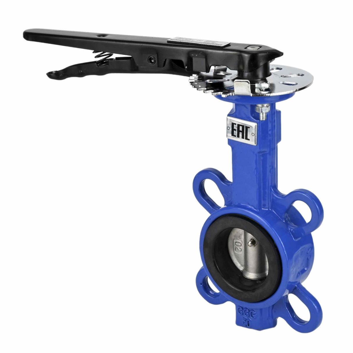 Water Butterfly Valve Elephant WBV1132N-2W-Fb-H PN16, body material - cast iron GG25, disk material - stainless steel 316L, seal - NBR, handwheel operated