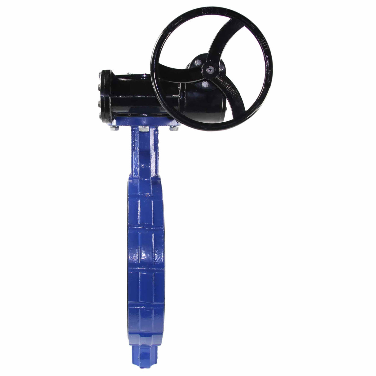 Water Butterfly Valve Elephant WBV3432E-2W-Fb-R PN16, body material - carbon steel WCB, disk material - stainless steel AISI 316L, seal - EPDM, gear operated