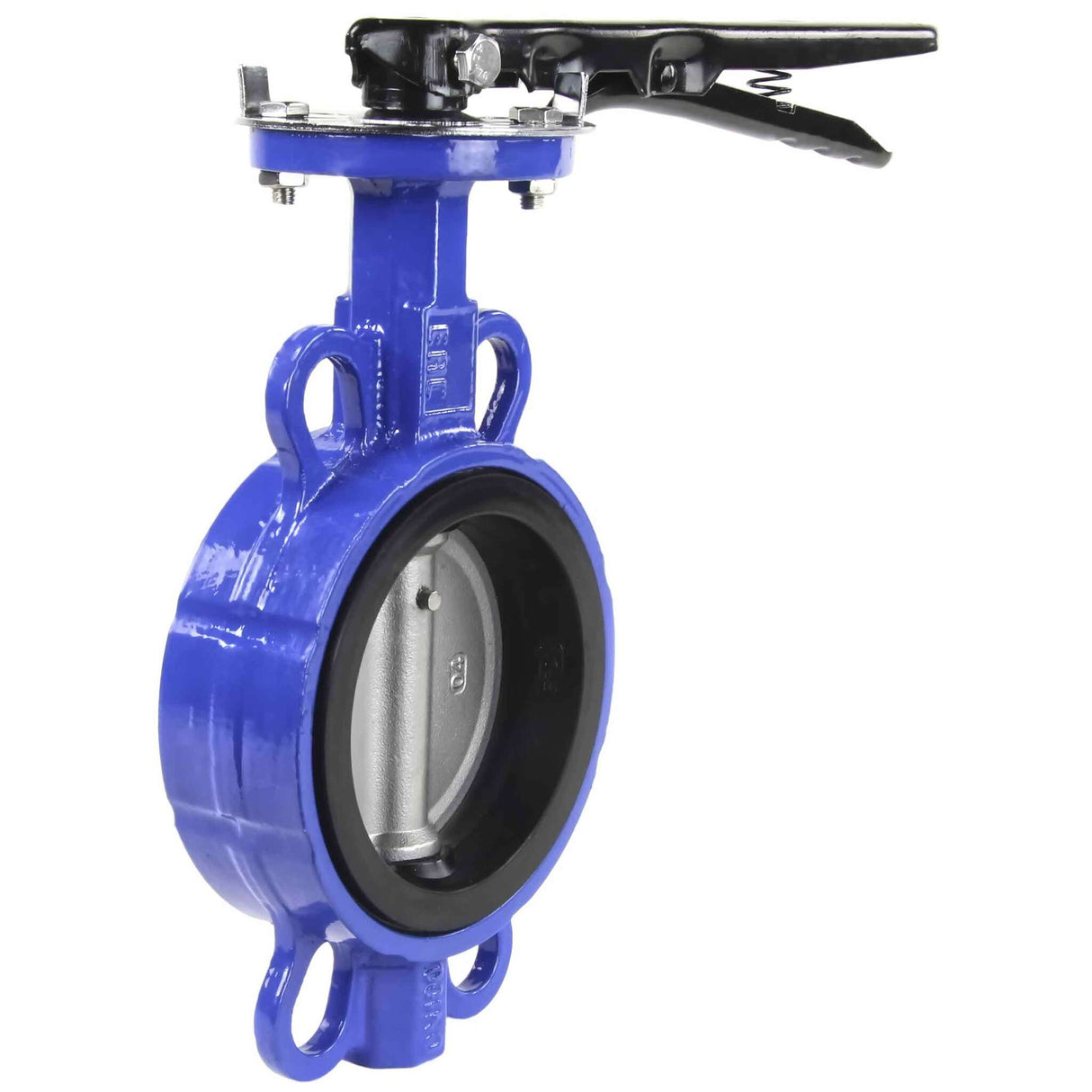 Water Butterfly Valve Elephant WBV3432N-2W-Fb-H PN16, body material - carbon steel WCB, disk material - stainless steel 316L, seal - NBR, handwheel operated