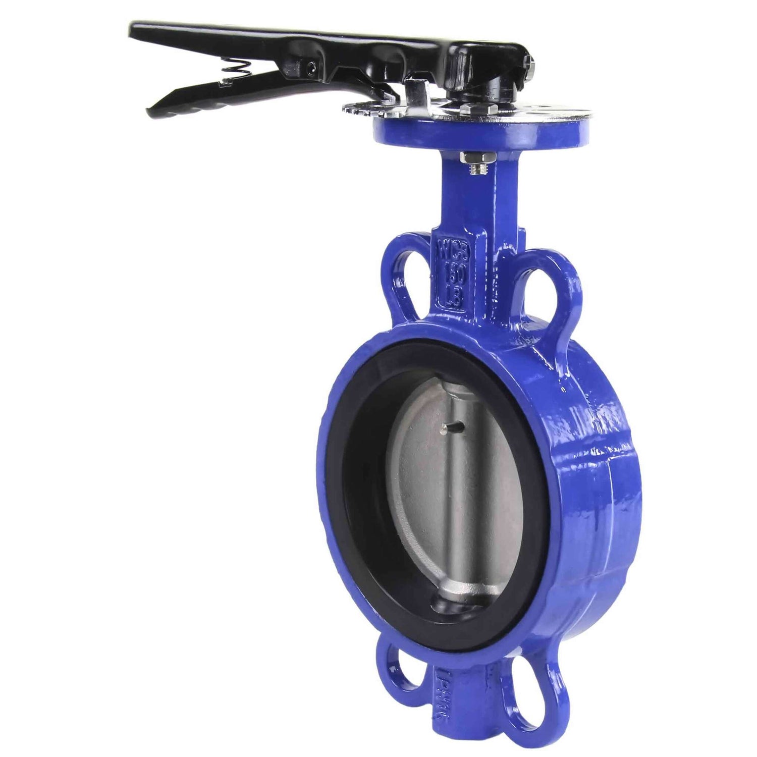 Water Butterfly Valve Elephant WBV3432N-2W-Fb-H PN16, body material - carbon steel WCB, disk material - stainless steel 316L, seal - NBR, handwheel operated