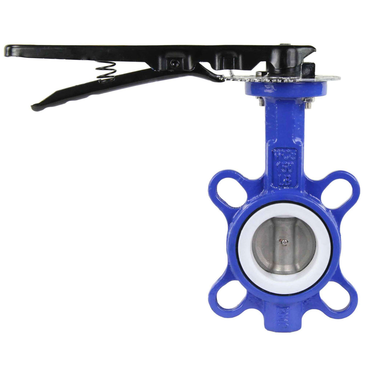 Water Butterfly Valve Elephant WBV3432P-2W-Fb-H PN16, body material - carbon steel WCB, disk material - stainless steel 316L, seal - PTFE, handwheel operated