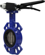 Water Butterfly Valve Elephant WCB-316L-VITON body material - Carbon steel WCB, disk material - Stainless steel aisi 316l, seal - Viton with handle, two limit switches LS-103 250V and a bracket for mounting limit switches