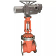 Wedge gate valves 30s964nzh Elephant GVWR2134M-2W-F-OST flanged body - steel 25L, seal - metal, with OST flanges round stem, control - electric drive Elephant MT-N-EM-O2-220-U1