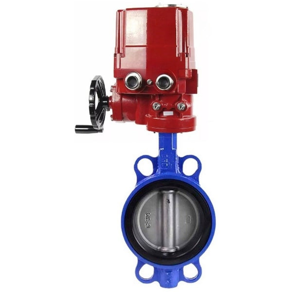 Water Butterfly Valve Elephant WBV1631E-2W-Fb-H, body material - cast iron QT450, disk material - Stainless steel AISI 304, seal - EPDM, electric actuator QT-EX-EM-O1-24VDC-U1 24V