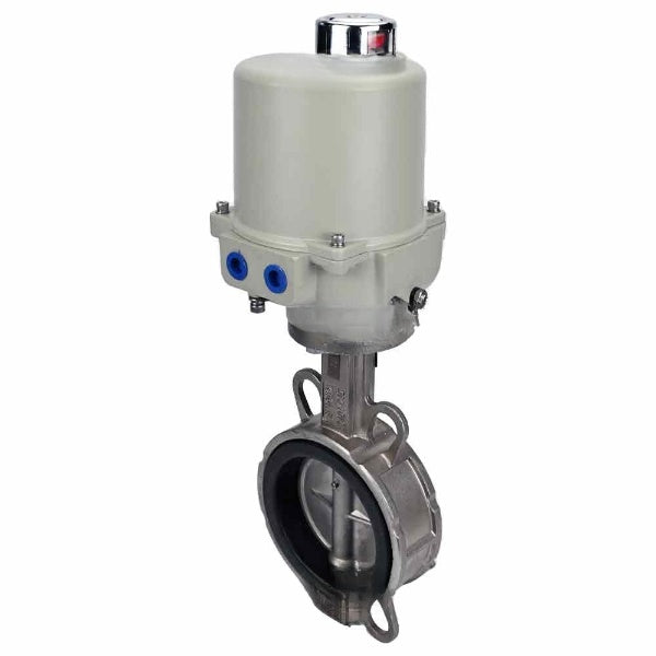 Water Butterfly Valve Elephant WBV3131N-2W-Fb-H, body material - Stainless steel AISI 304, disk material - Stainless steel AISI 304, seal - NBR, electric actuator GZ-OF 220V