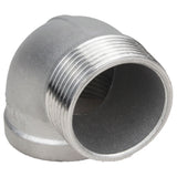 Bends (angles) steel Elephant PN16 90° angle, threaded, body - stainless steel 304, connection - male/female threads