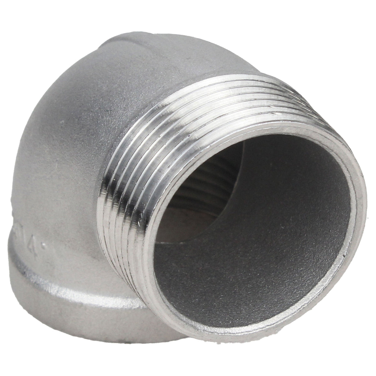 Bends (angles) steel Elephant PN16 90° angle, threaded, body - stainless steel 304, connection - male/female threads