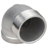 Bends (angles) steel Elephant PN16 90° angle, threaded, body - stainless steel 304, connection - male/female threads