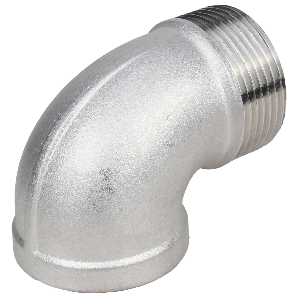 Bends (angles) steel Elephant PN16 90° angle, threaded, body - stainless steel 304, connection - male/female threads