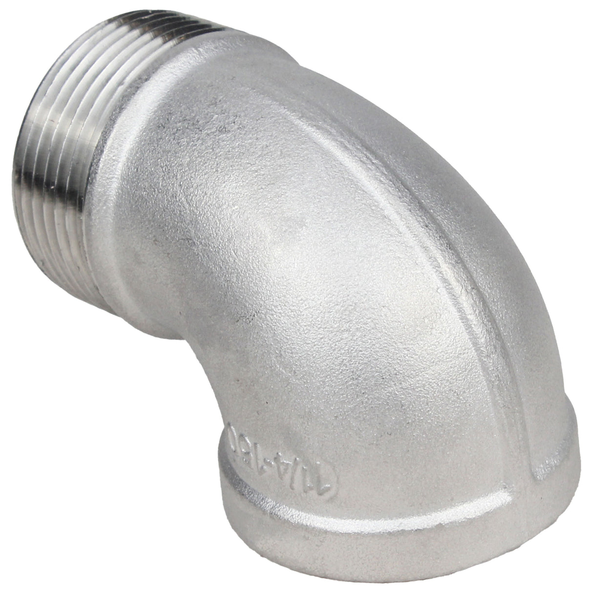 Bends (angles) steel Elephant PN16 90° angle, threaded, body - stainless steel 304, connection - male/female threads
