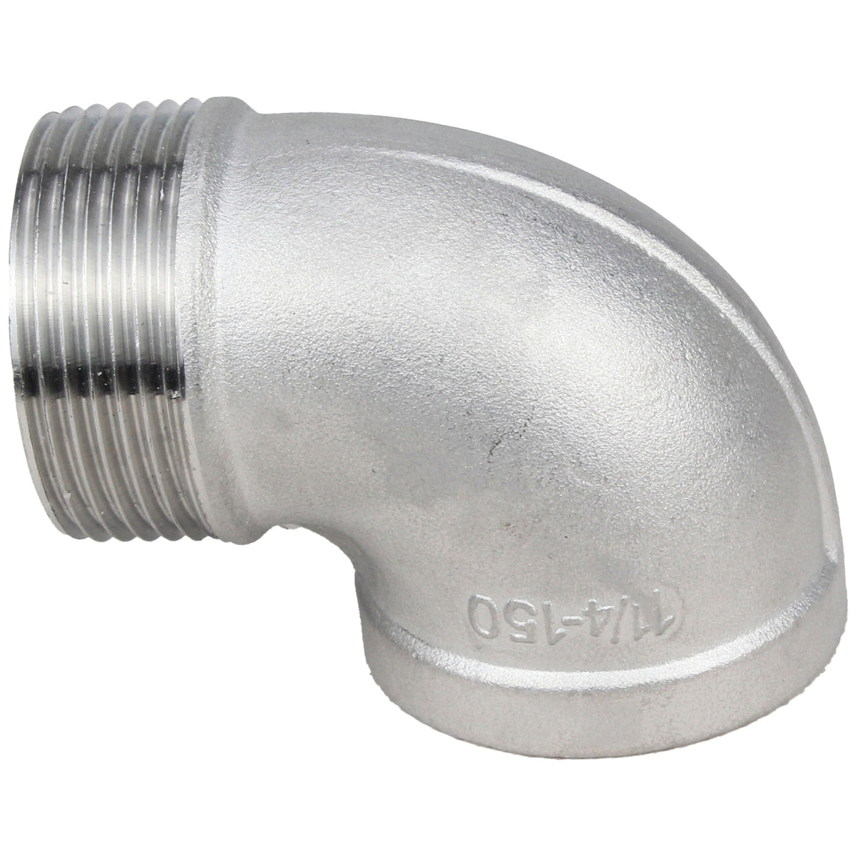 Bends (angles) steel Elephant PN16 90° angle, threaded, body - stainless steel 304, connection - male/female threads