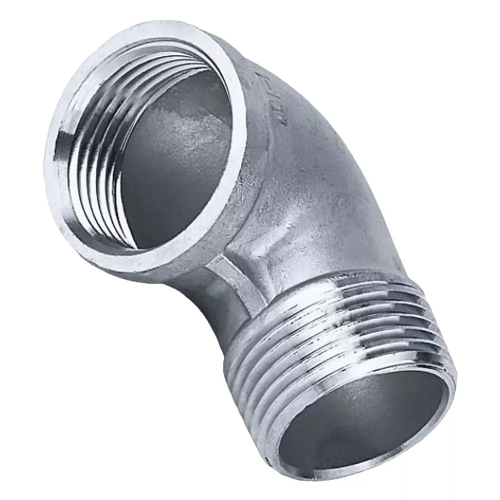 Bends (angles) steel Elephant PN16 90° angle, threaded, body - stainless steel 304, connection - male/female threads