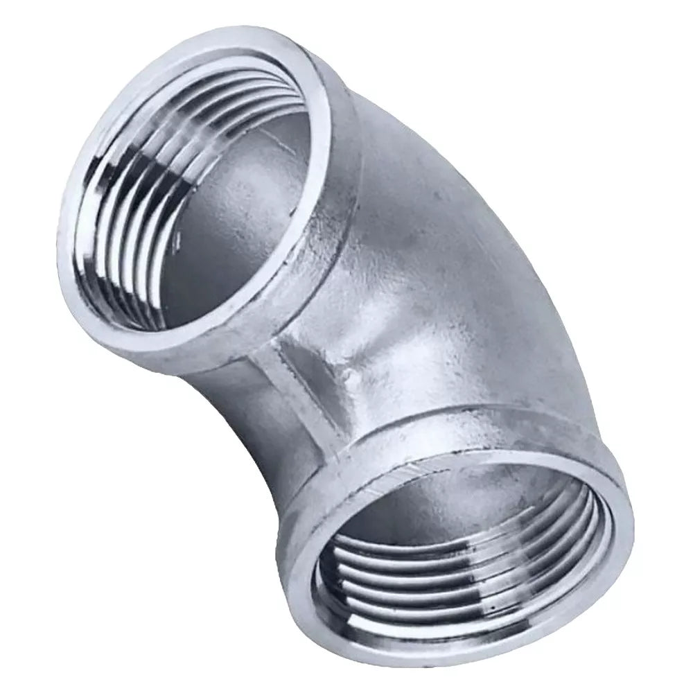 Bends (angles) steel Elephant PN16 90° angle, body - stainless steel 316, connection - female / female threads