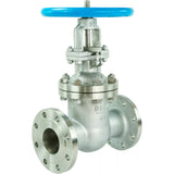 Wedge gate valve Elephant GAIR GVWR3131M-2W-F-S, body material - stainless steel AISI 304, wedge material - stainless steel AISI 304, seal - metal, handwheel