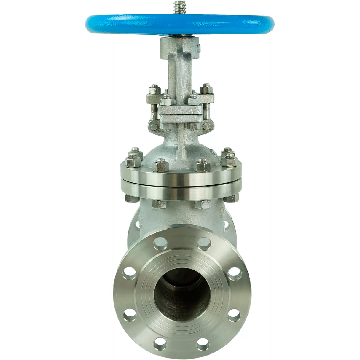 Wedge gate valve Elephant GAIR GVWR3131M-2W-F-S, body material - stainless steel AISI 304, wedge material - stainless steel AISI 304, seal - metal, handwheel