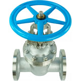 Wedge gate valve Elephant GAIR GVWR3131M-2W-F-S, body material - stainless steel AISI 304, wedge material - stainless steel AISI 304, seal - metal, handwheel