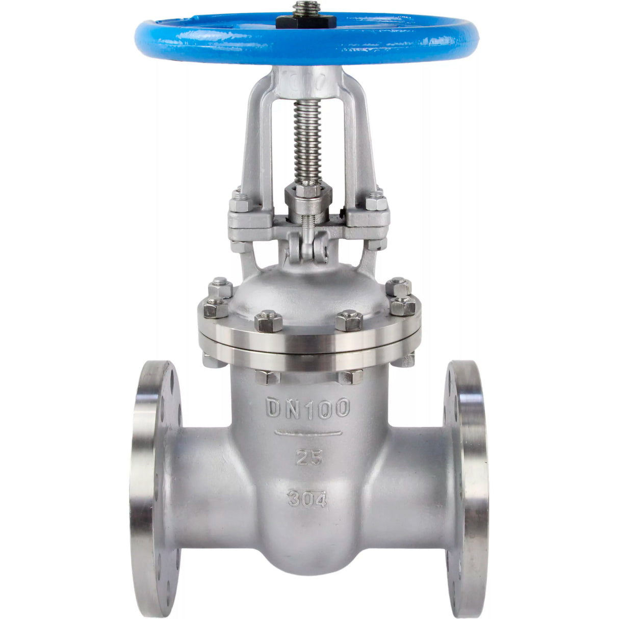 Wedge gate valve Elephant GAIR GVWR3131M-2W-F-S, body material - stainless steel AISI 304, wedge material - stainless steel AISI 304, seal - metal, handwheel