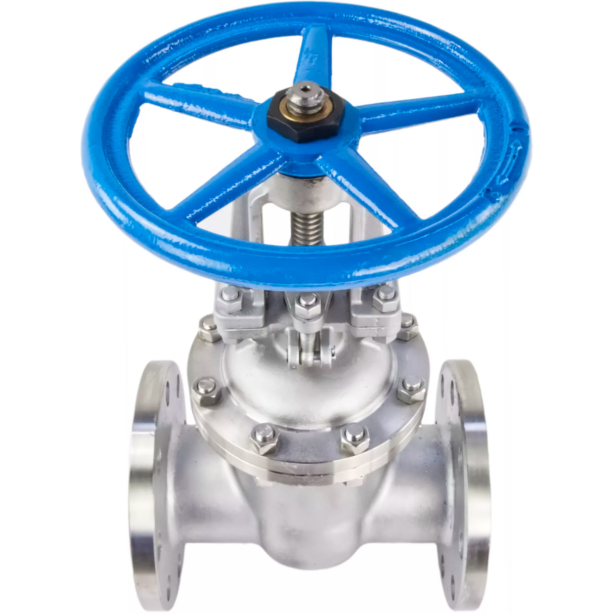 Wedge gate valve Elephant GAIR GVWR3131M-2W-F-S, body material - stainless steel AISI 304, wedge material - stainless steel AISI 304, seal - metal, handwheel