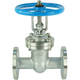 Wedge gate valves Elephant GVWR3131M-2W-F-S flanged, body - stainless steel 304, seal - metal, with GAIR steering wheel