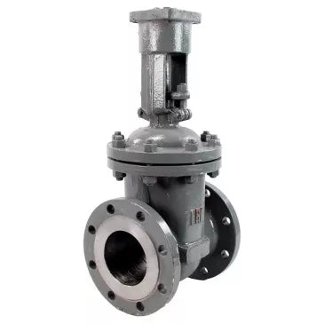 Wedge gate valves 30s941nzh Elephant GAIR GVWR2121M-2W-F-OST flanged, body - steel 25L, wedge material - steel 25L, seal - metal, with OST flange, round stem, for electric actuator