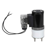 Two way normally closed direct acting electric solenoid valve Elephant DHF11 normally closed PTFE VITON G 24V, body material - PTFE, seal - Viton